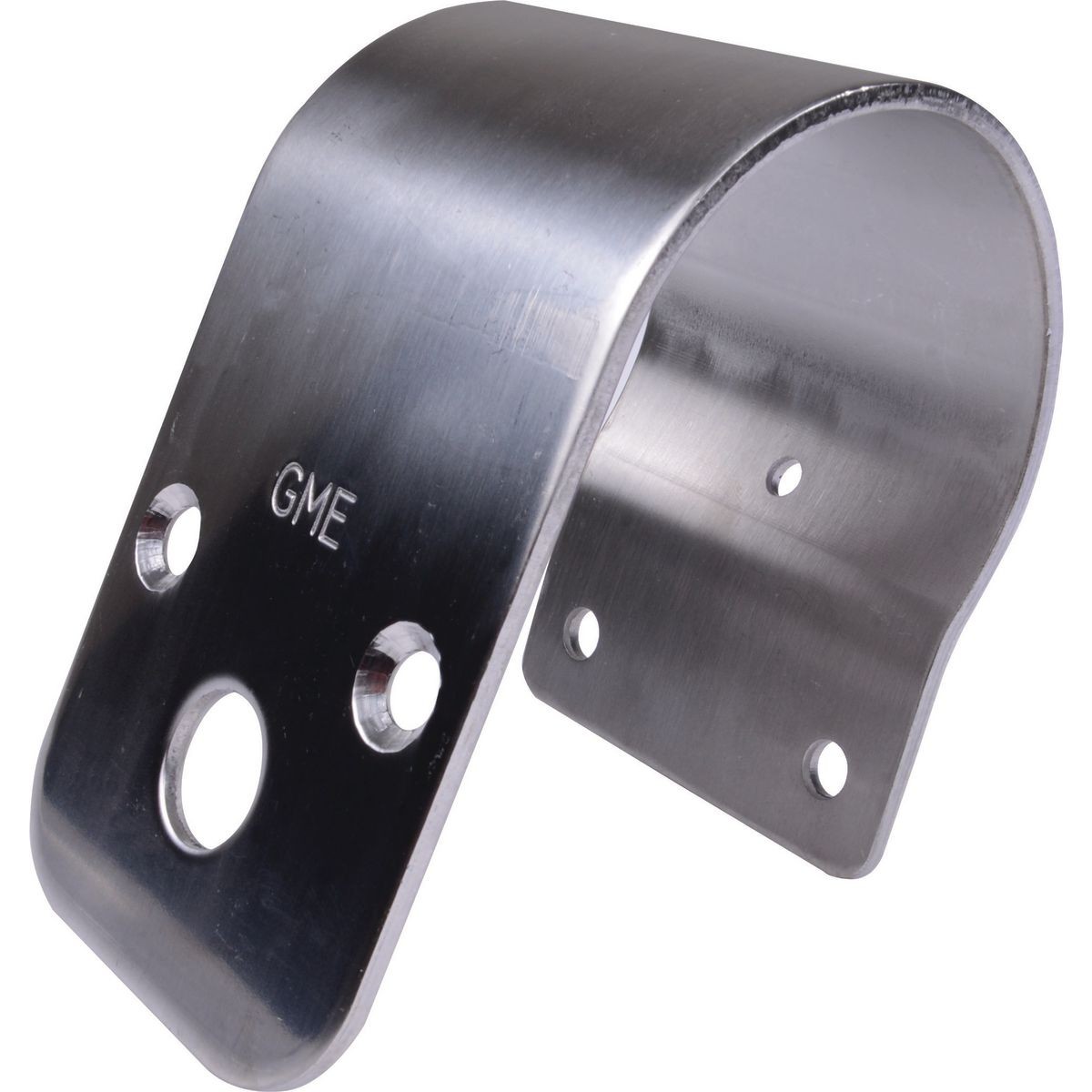 GME Antenna Bracket Wrap Around Bull Bar 63mm Stainless Steel - MB104SS 4WD