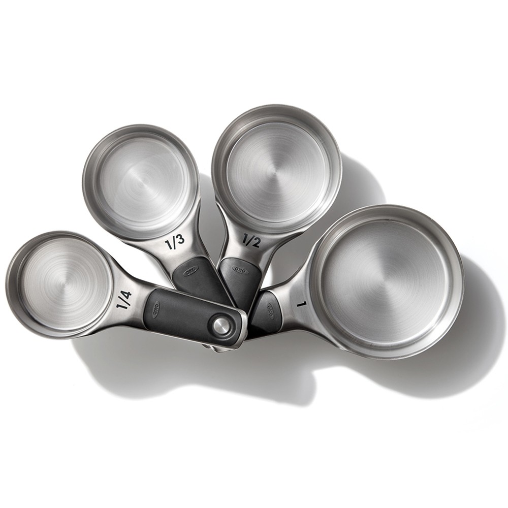 OXO Stainless Steel Measuring Cup Set 4pce 593048 Other