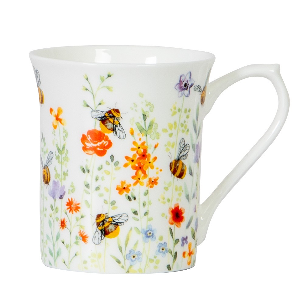 Queens Aquarelle Bee Watch Mug White 196800 0.19 Kg China