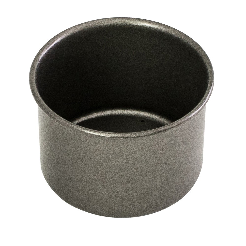 Bakemaster 589213 Loose Base Round Deep Cake Pan 10cm Carbon Bakeware