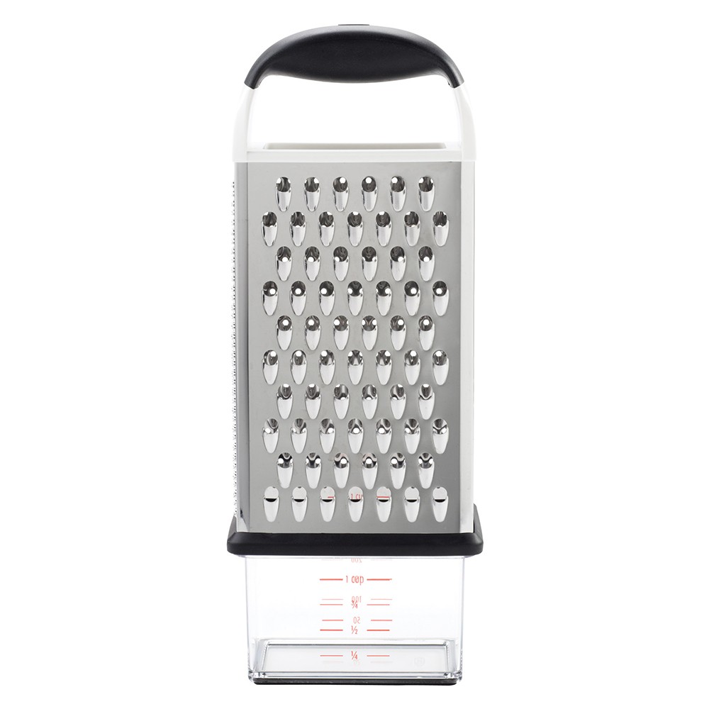 OXO Good Grips Steel Box Grater Silver Dishwasher Safe 1057961
