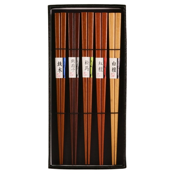Concept Japan Kibashi Chopsticks Set 5pce 457239 Wood Cutlery