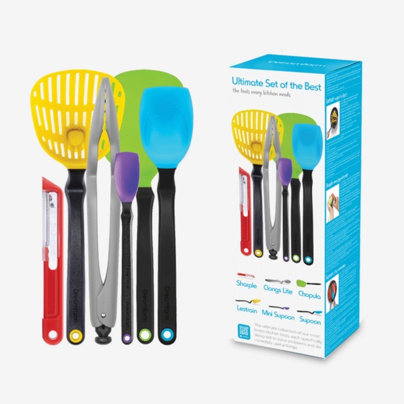 Dreamfarm Ultimate Party Mix Set 6pce Nylon Utensils 236309