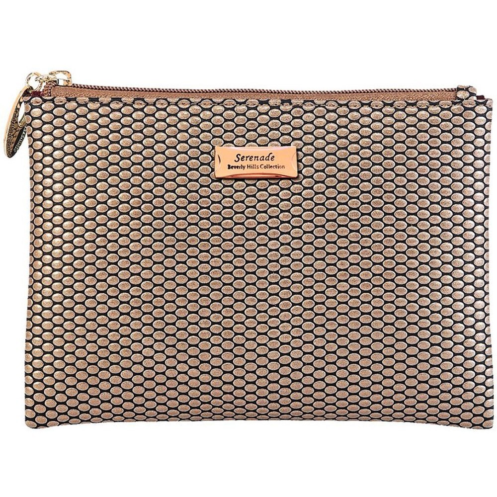 Serenade Leather Cosmo Clutch Rose Gold 199967 Purses & Wallets Women