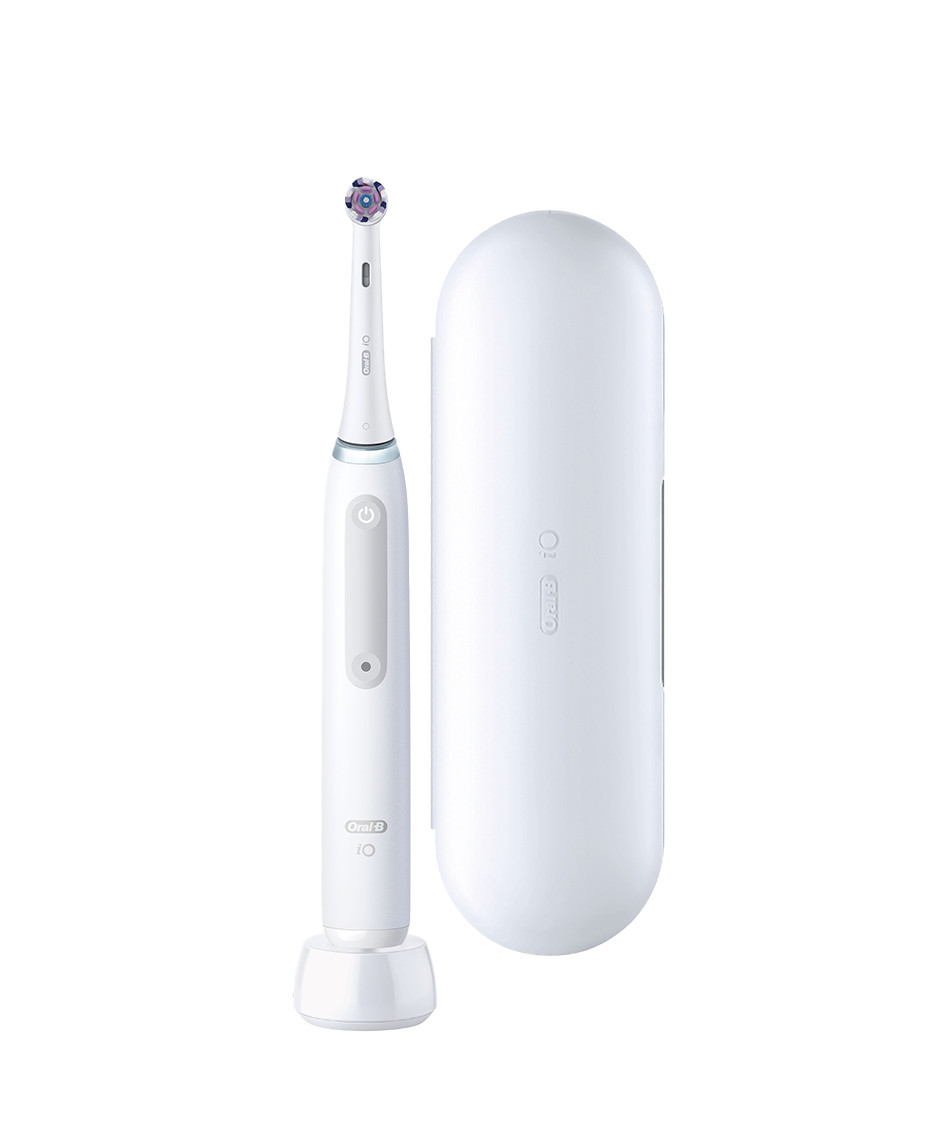 Oral-B iO3WHITE Electric Toothbrush Sonic Battery White Unisex Adults