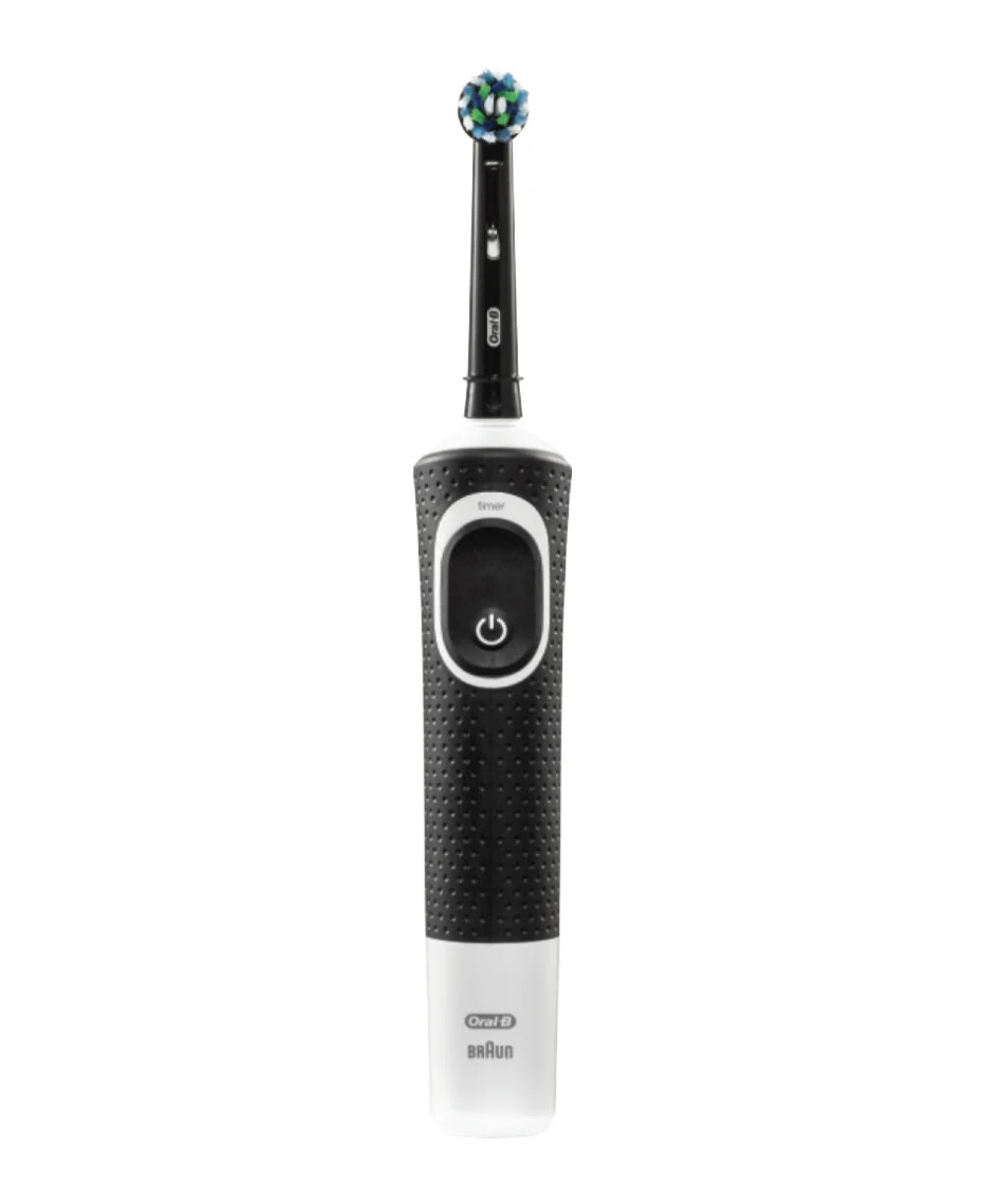 Oral-B Pro 100 CrossAction Electric Toothbrush Battery Midnight Black