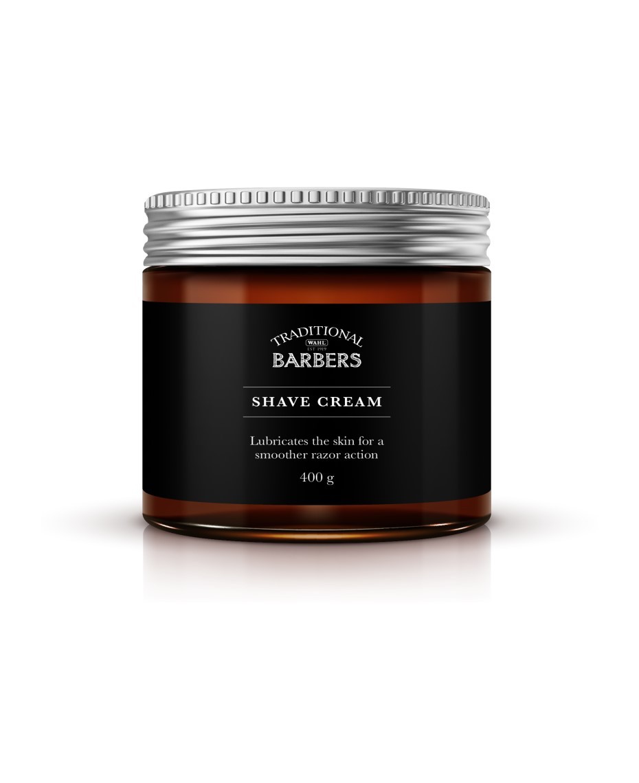 Wahl Traditional Barbers Shave Cream-400G TB-SC400 SKIN LUBRICATION-the cream so