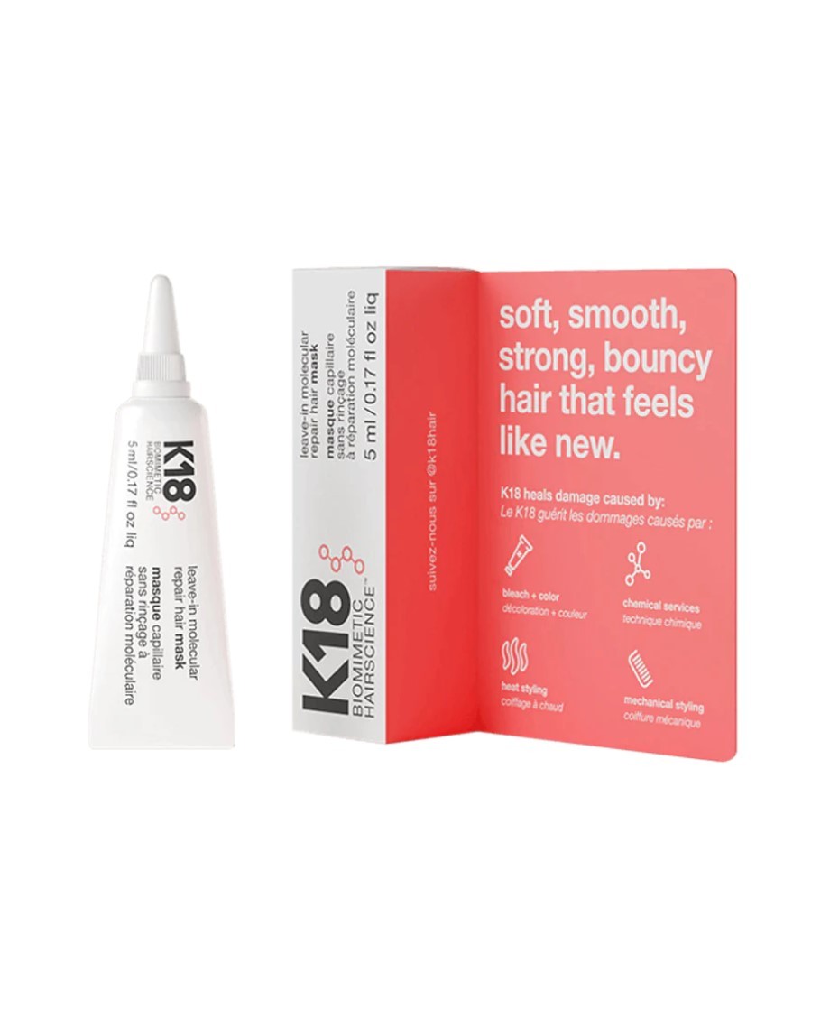 K18 Leave-In Molecular Repair Hair Mask-5Ml K18001