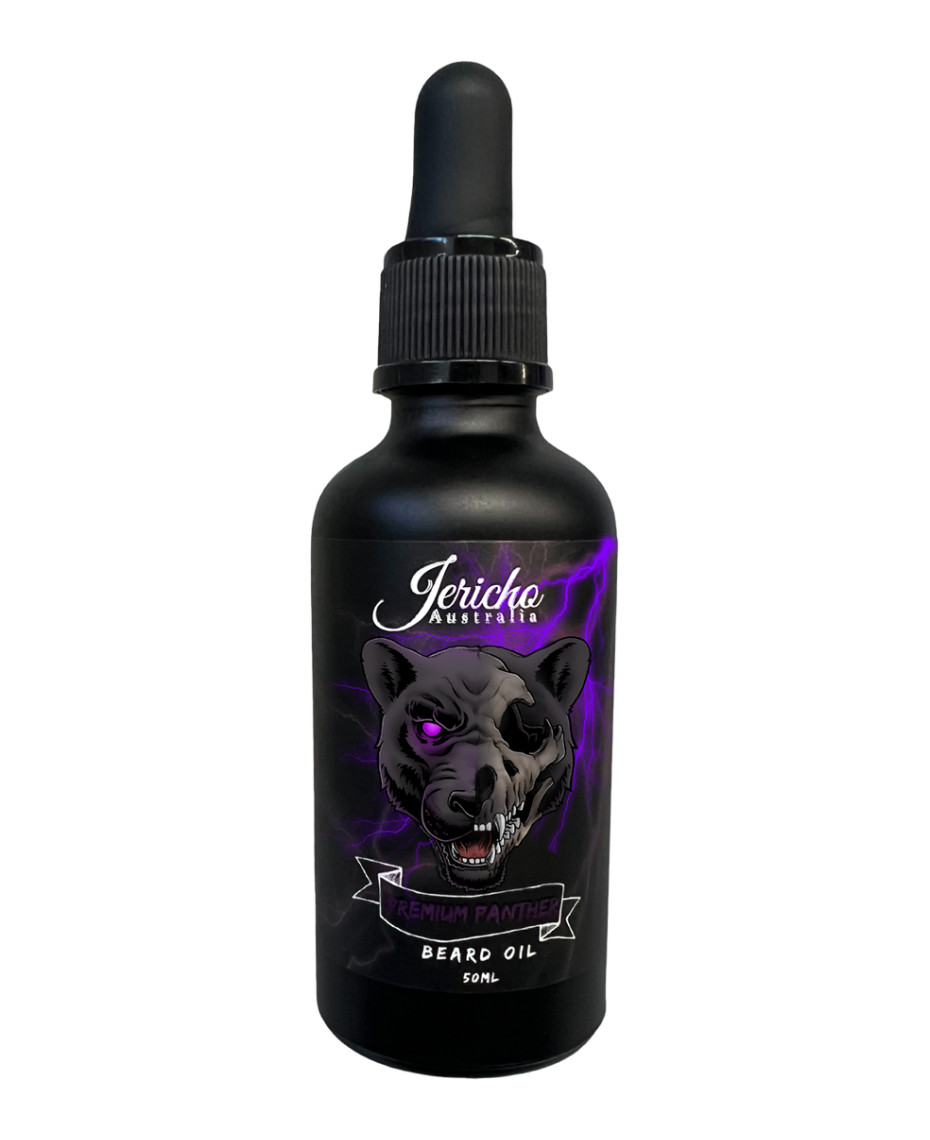 Jericho Premium Panther Beard Oil JERPANTBOIL50 Serum & Oils