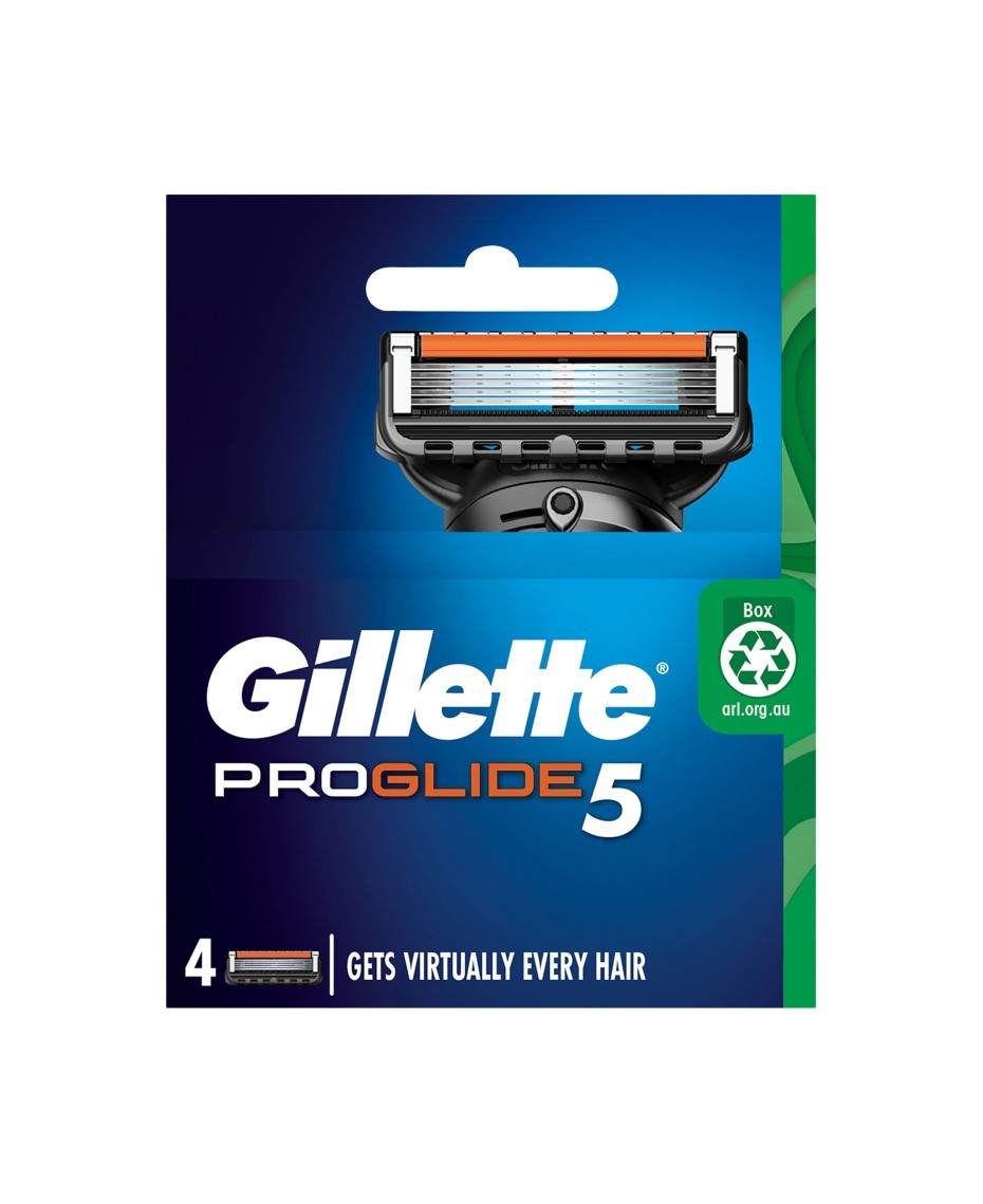 Gillette Fusion Proglide 5 Flexball Razor Blades Refill 4 Pack Men Face