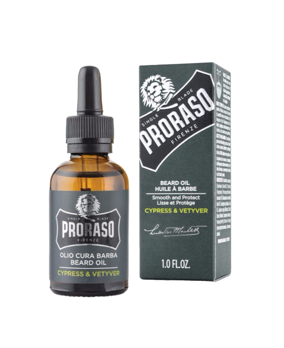 Proraso Beard Oil Cypress & Vetyver-30Ml Men 400742 12M