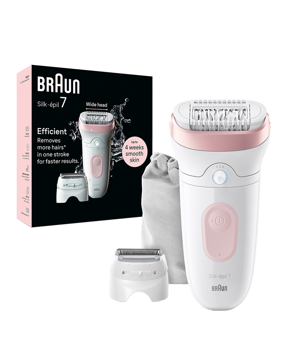 Braun Silk-pil 7 Epilator SES7-030 With 3 Extras Electric Hair Removal