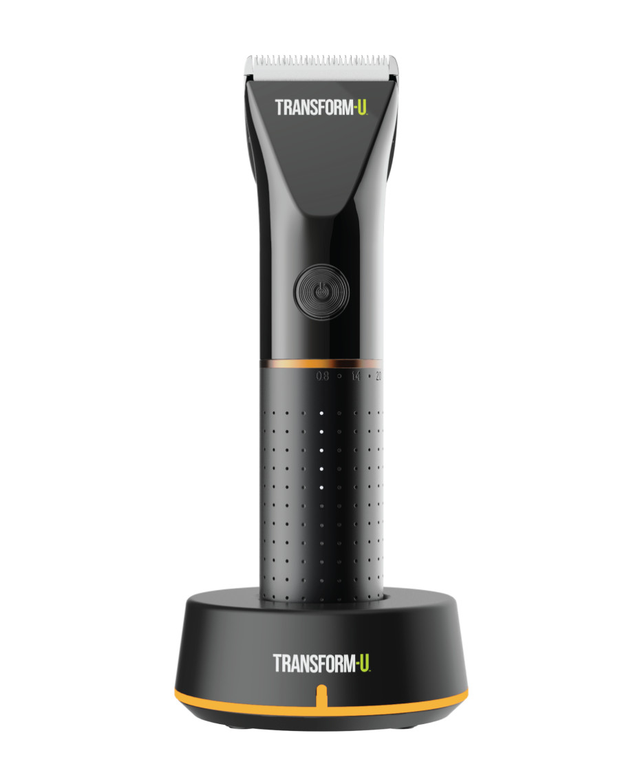 Transform-U HCSV-007 Swivel Hair Clipper Body Trimmer Men Black