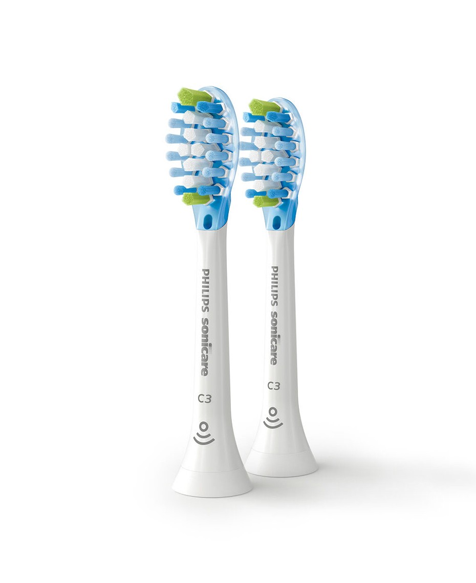 Philips Sonicare C3 Premium Plaque Defence HX9042/67 Replacement Heads-2 White