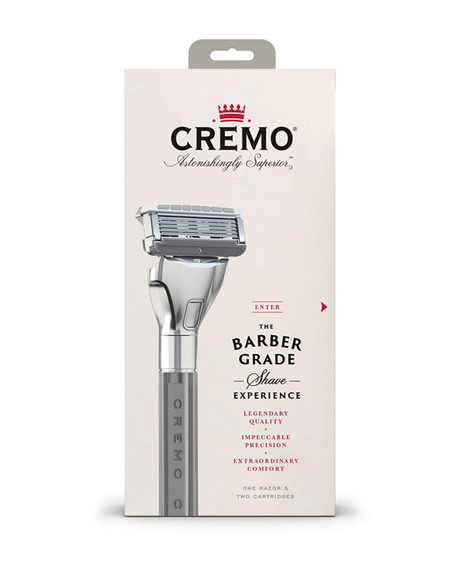 Cremo Barber Grade Razor W304141600 5 Blade Refills 2 Pack Men Face