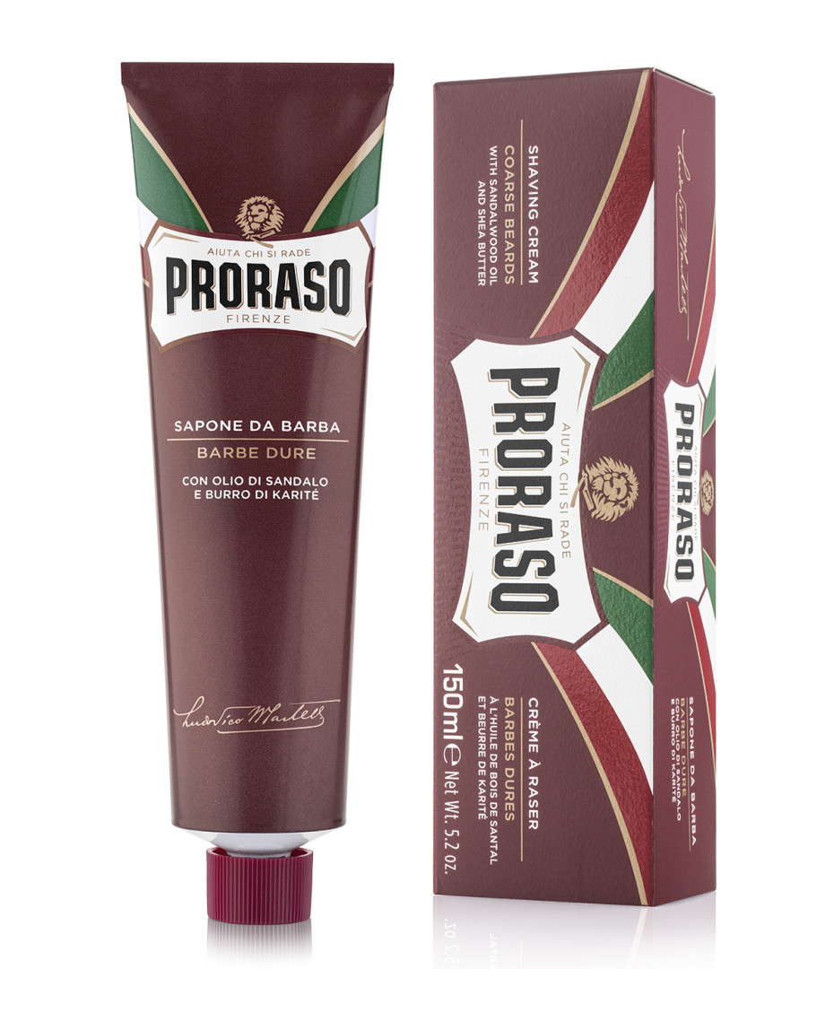 Proraso Shave Cream Tube Nourish With Sandalwood Shea Butter-150Ml 400512 Shaver