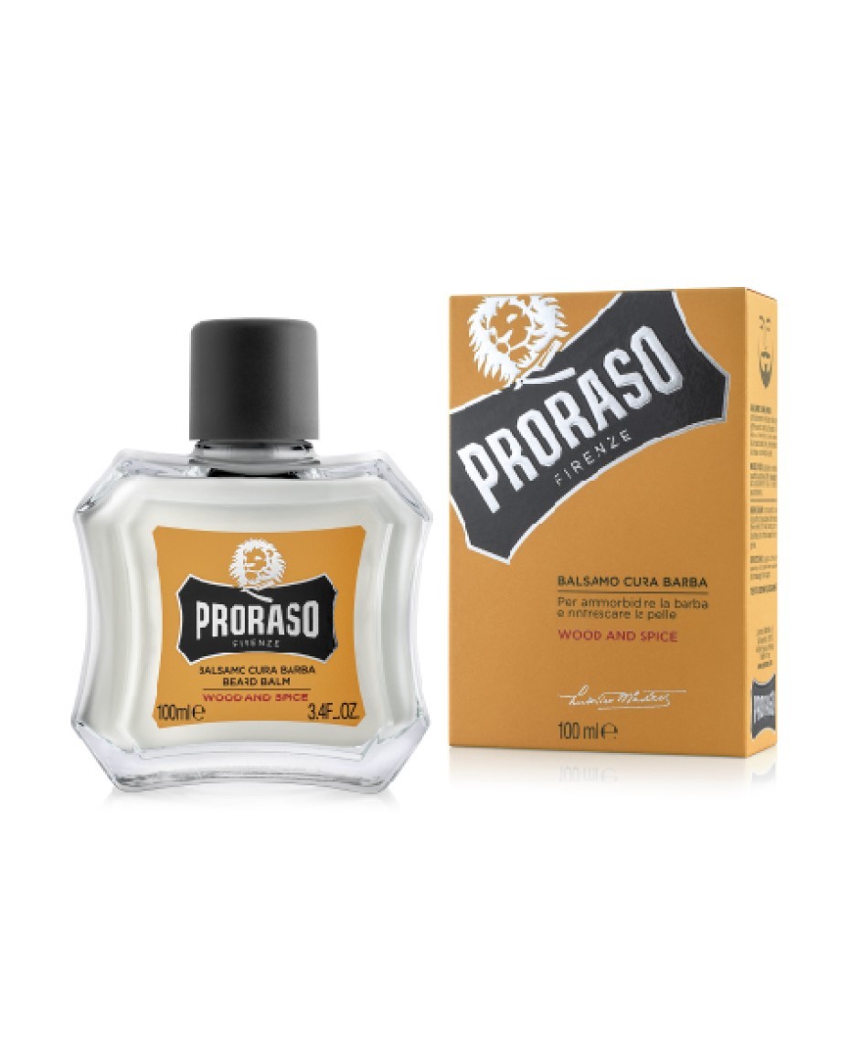Proraso Beard Balm Wood & Spice-100Ml Men 400370 Italy