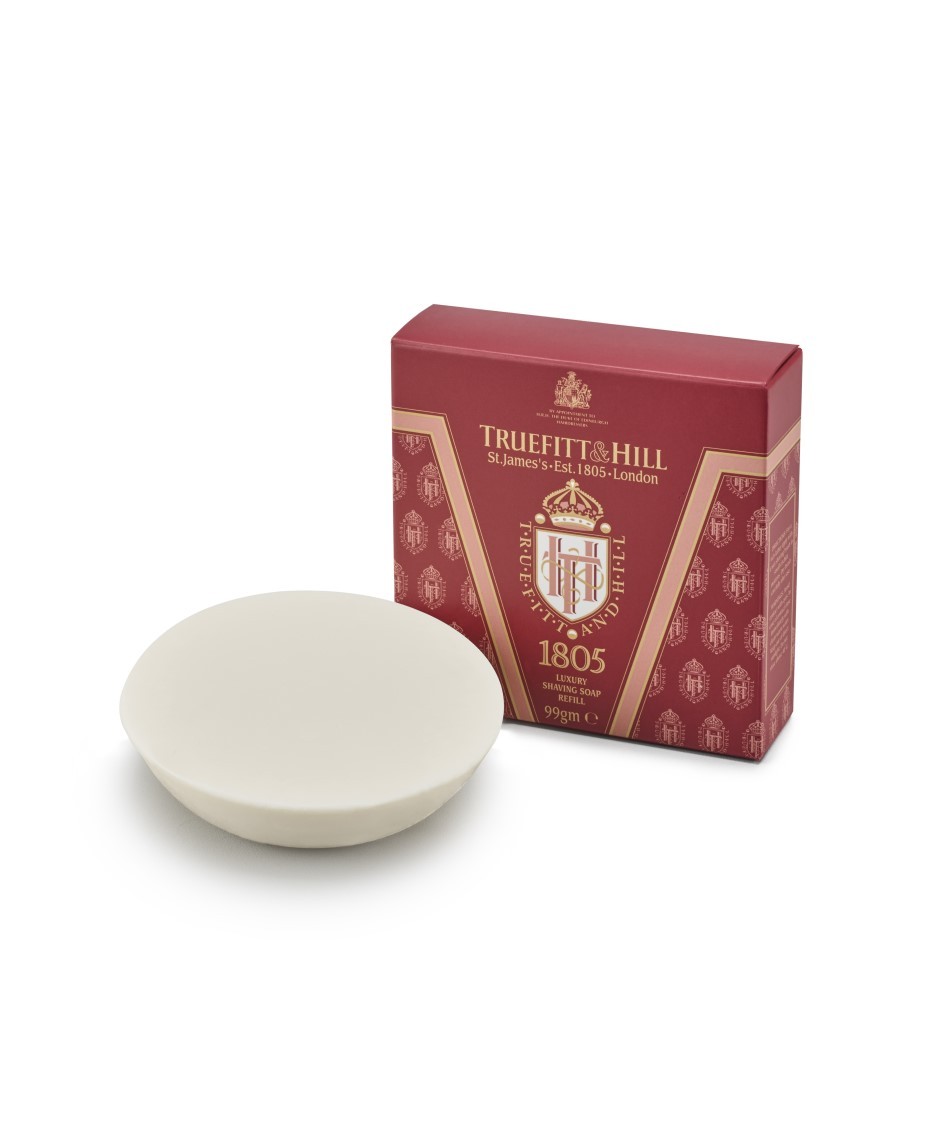 Truefitt & Hill 1805 Luxury Shaving Soap Refill For Wooden Bowl-99G TH01806