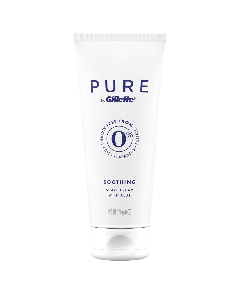 Gillette Pure Soothing Shave Cream 170G PURECRM Shaving Creams Foams & Gels
