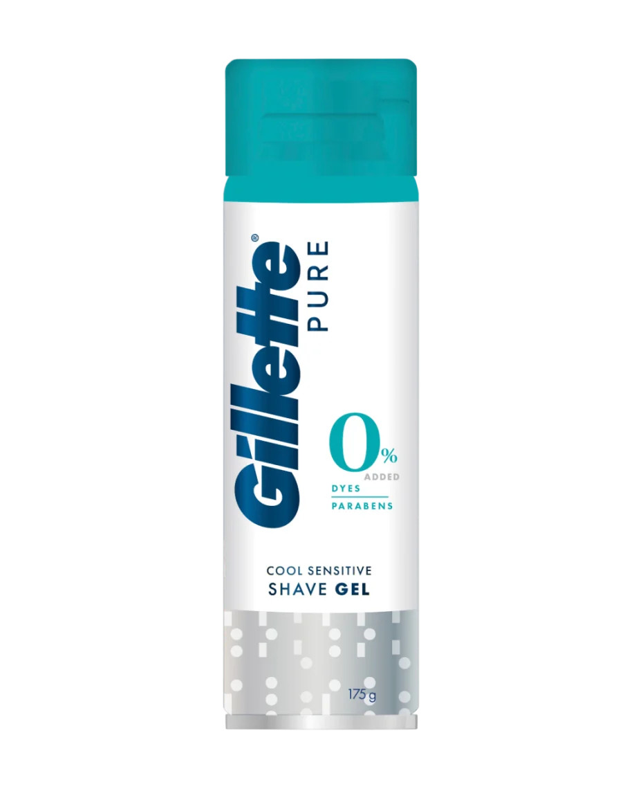 Gillette Pure Soothing Shave Gel 175G PUREGEL Shaving Creams Foams & Gels