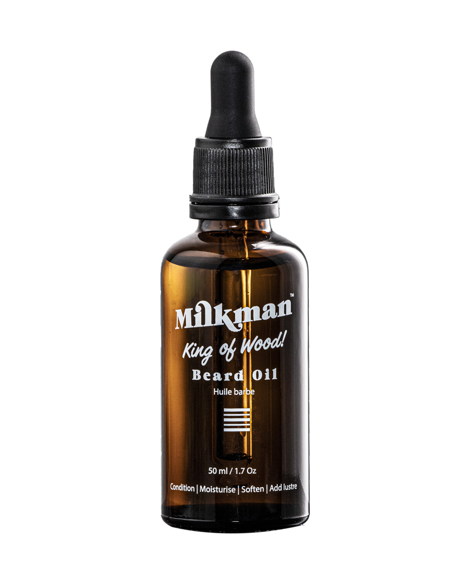 Milkman Beard Oil-King Of Wood 50Ml MILK004 Available N/A Serum Oils