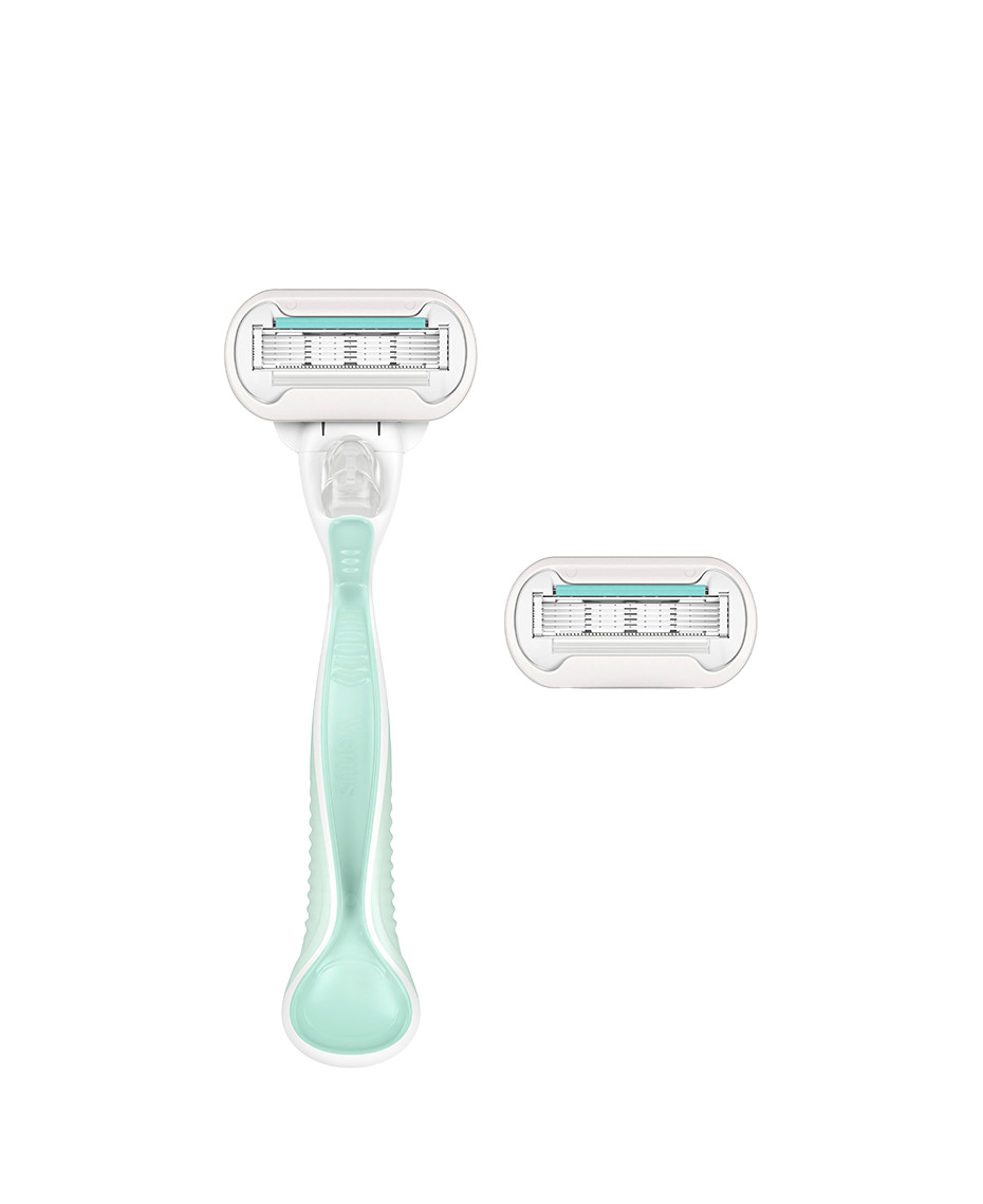 Gillette Deluxe Smooth Sensitive Razor 2 Blades Refill VENUS DLXSMOOTHSENS2UP