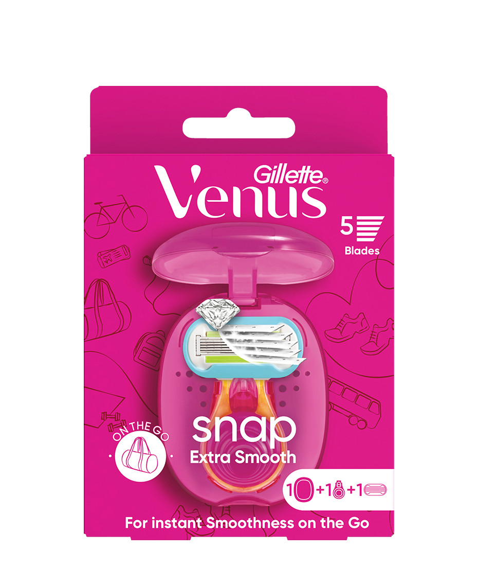 Gillette Venus Snap Extra Smooth Razor VENUS SNAPEXTRASMOOTH1UP 9.80 cm