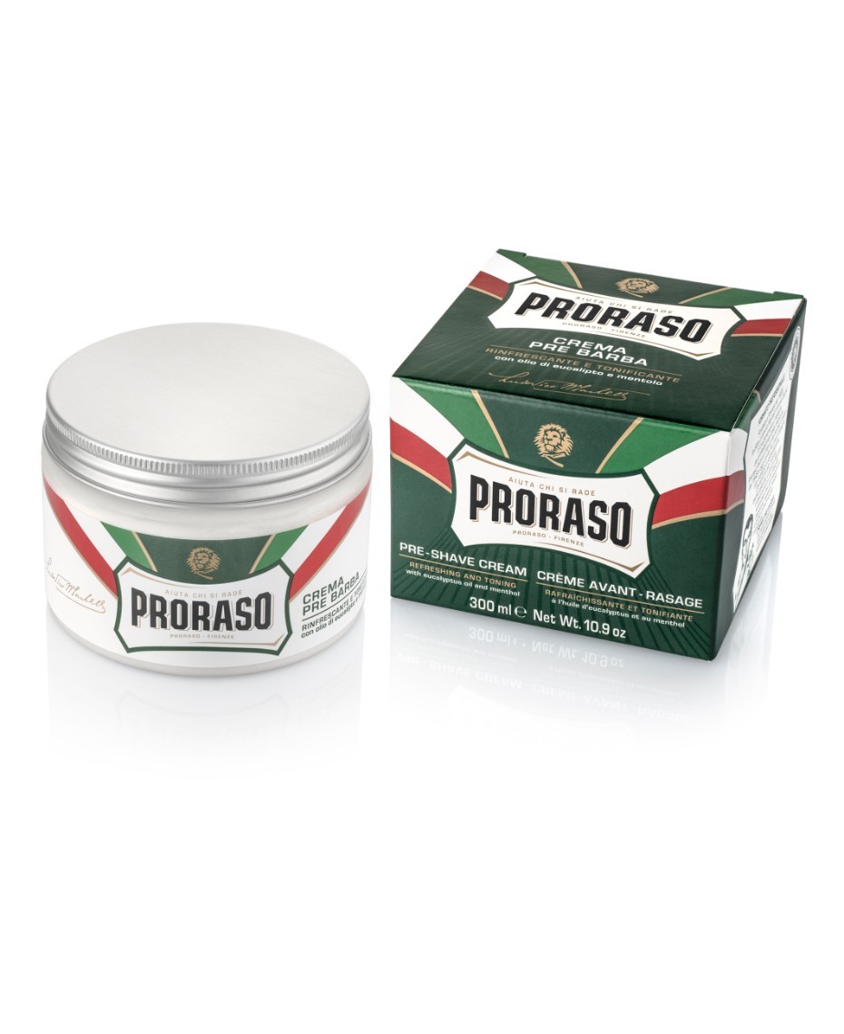 Proraso Pre-Shave Cream Refresh With Eucalyptus & Menthol 400605 Italy