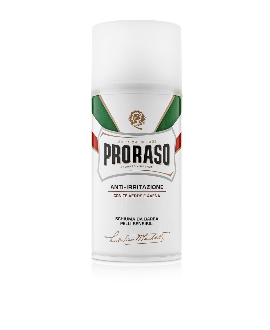 Proraso Shave Foam Sensitive With Green Tea Oatmeal-300Ml 400446 Available