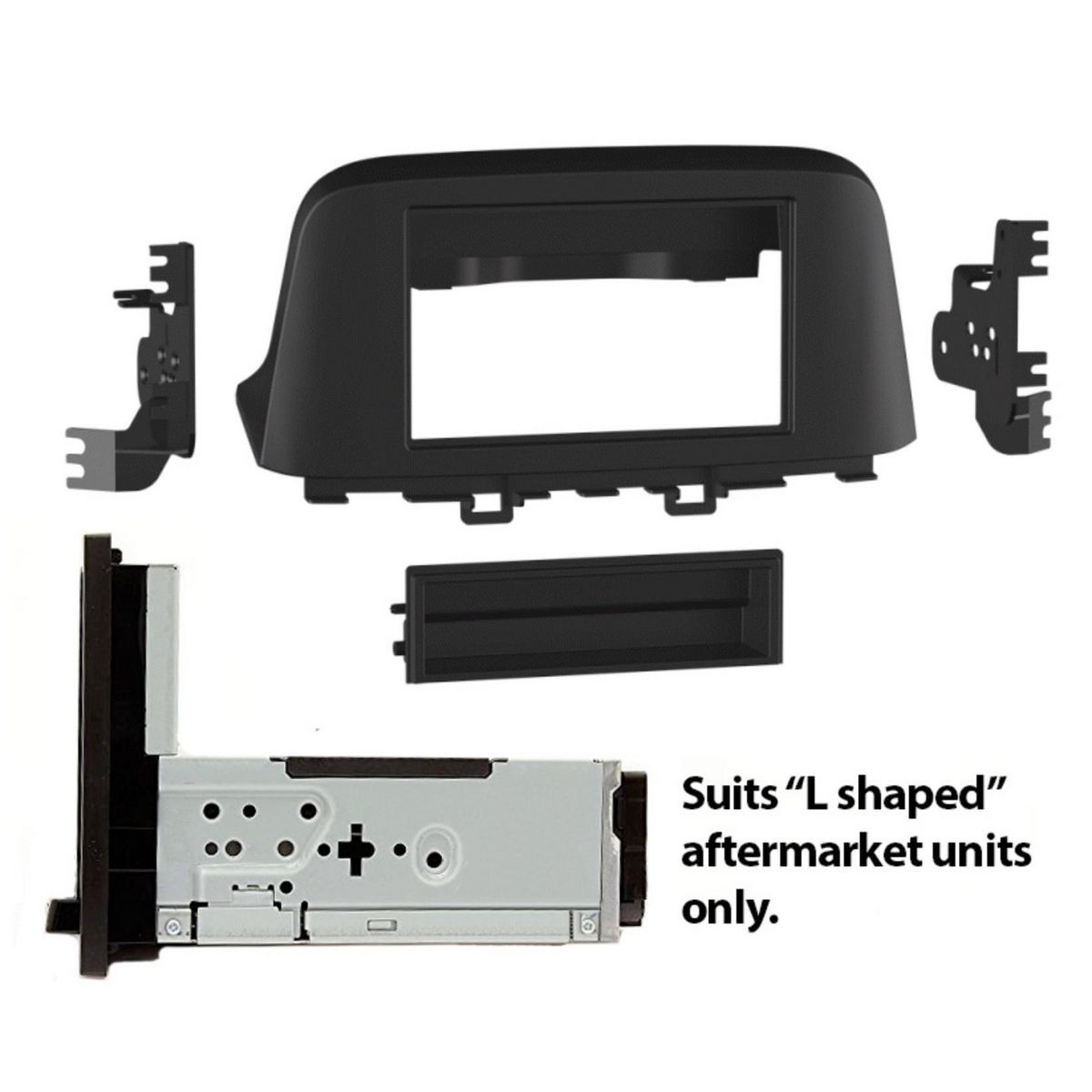 Aerpro Double DIN Facia Kit to suit Hyundai Kona Models - FP8460 Car Stereo
