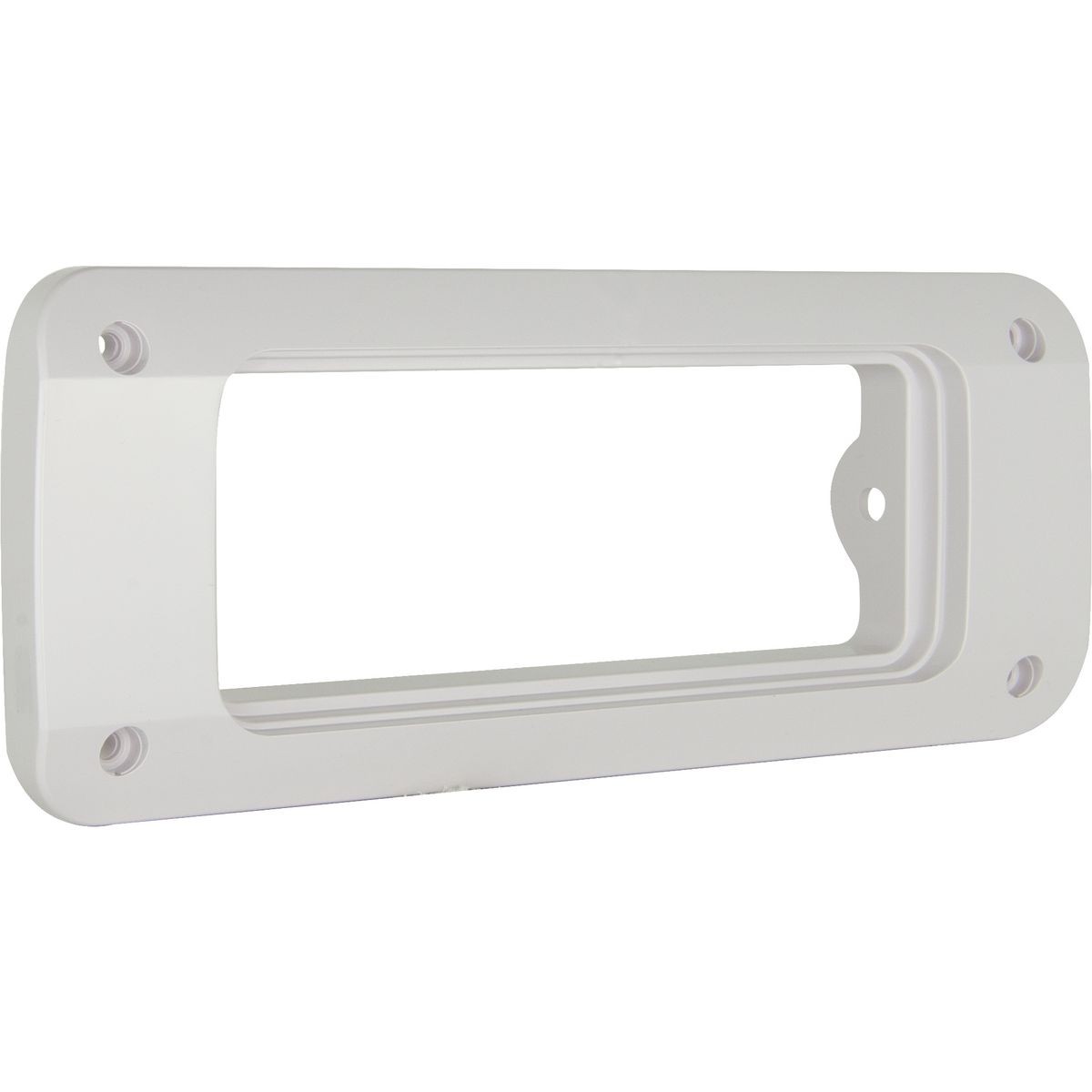 GME Flush Mount Bracket - Suit GX400 / GX700 - White - MK008W UHF Radio 4WD