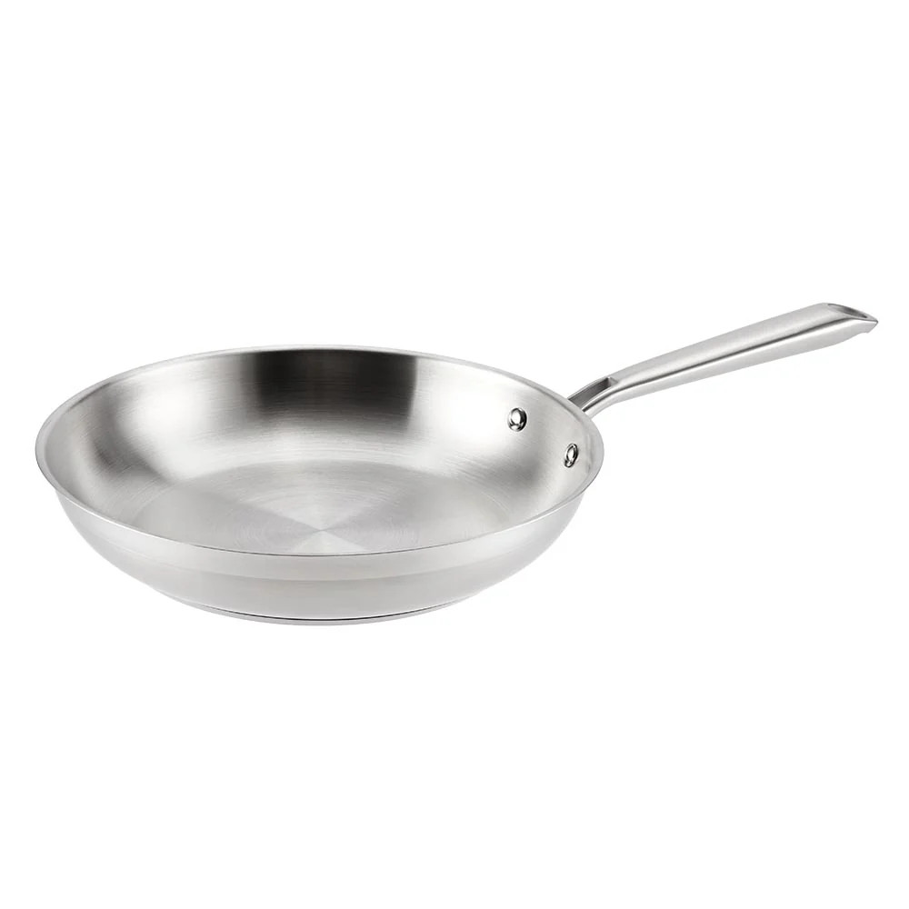 Baccarat Gourmet Stainless Steel Frypan 26cm Dishwasher Safe All Cooktops