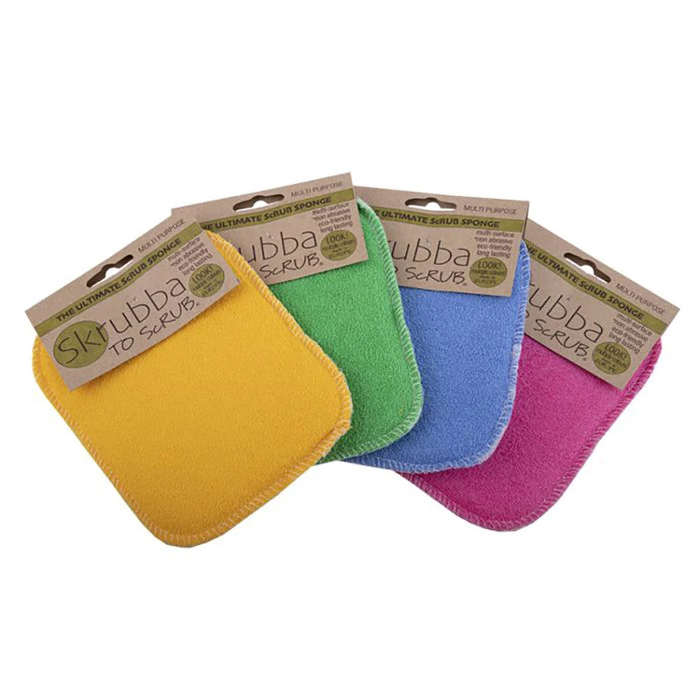 Skrubba Sponge 12X16.5cm Polyester/Cotton Multicolour Dishwasher Safe