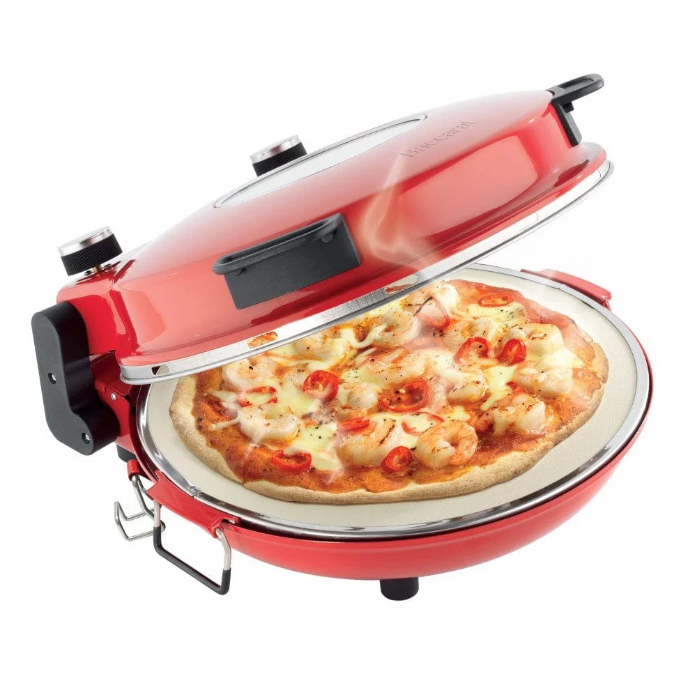 Baccarat Pizza Oven PCP1039312 Freestanding Stainless Steel Red 38.5X33.0X19.0cm