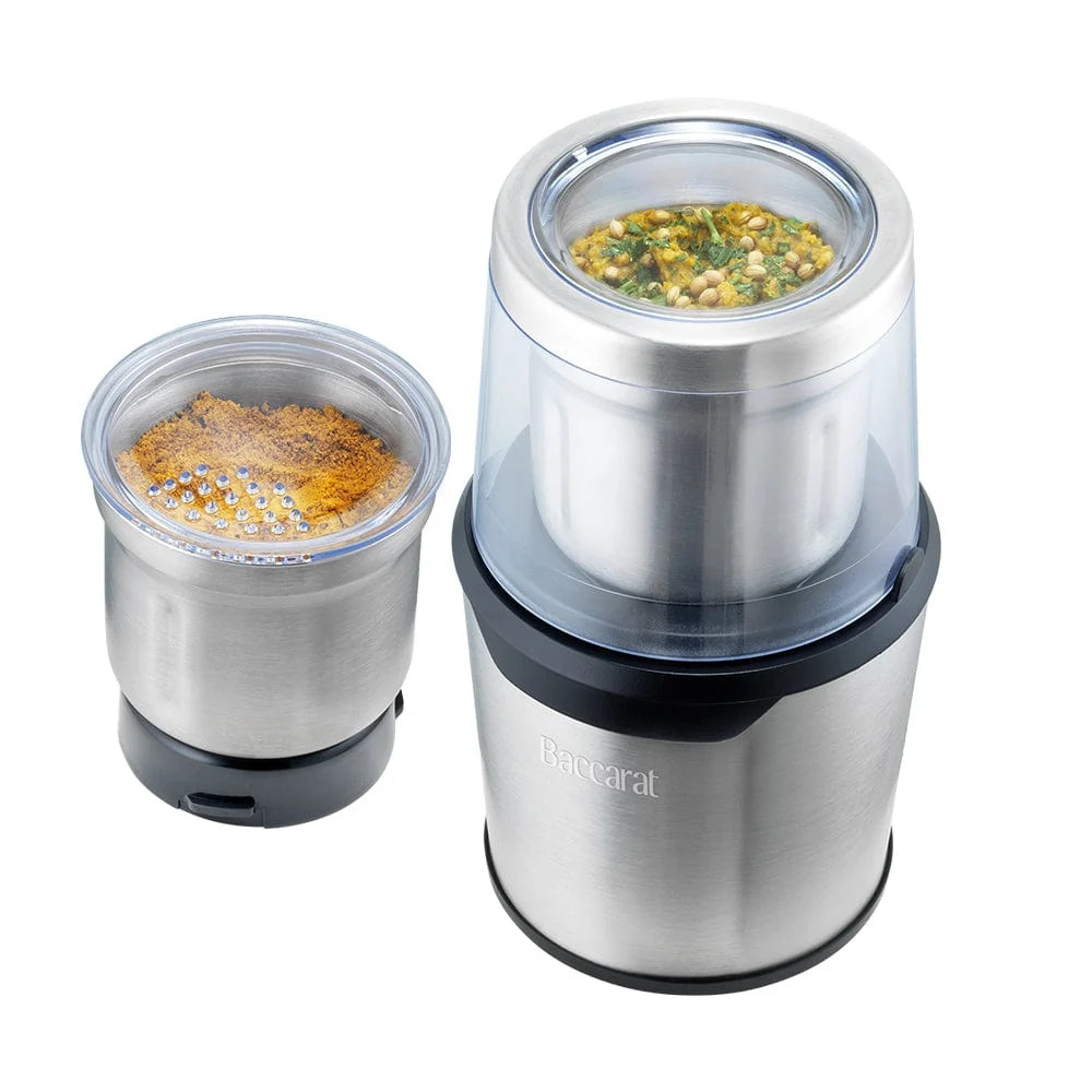 Baccarat Flavour Maker Coffee & Spice Grinder Stainless Steel 90gms PCP-1040751