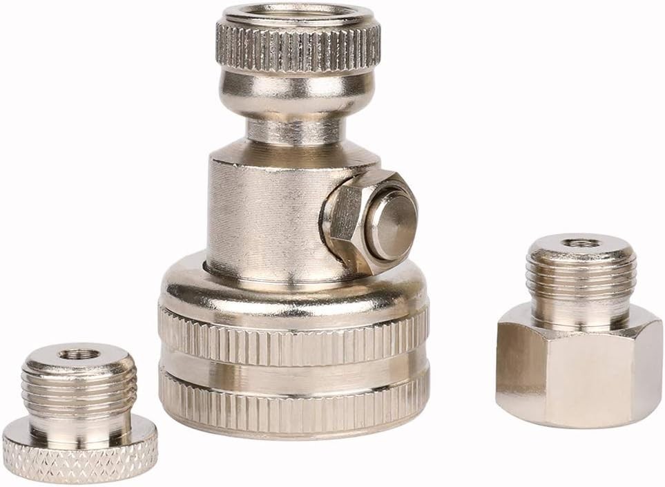 Professional Grade Tractor Tyre Water Filler Adaptor-Push Button Bleed Type