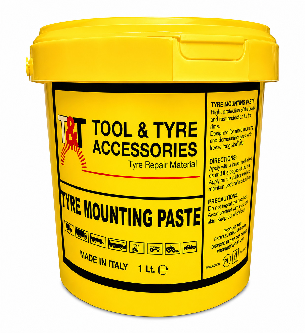 Premium Tyre Tire Mounting Paste Bead Wax/Lube 1kg Tub TG0001Y Italy