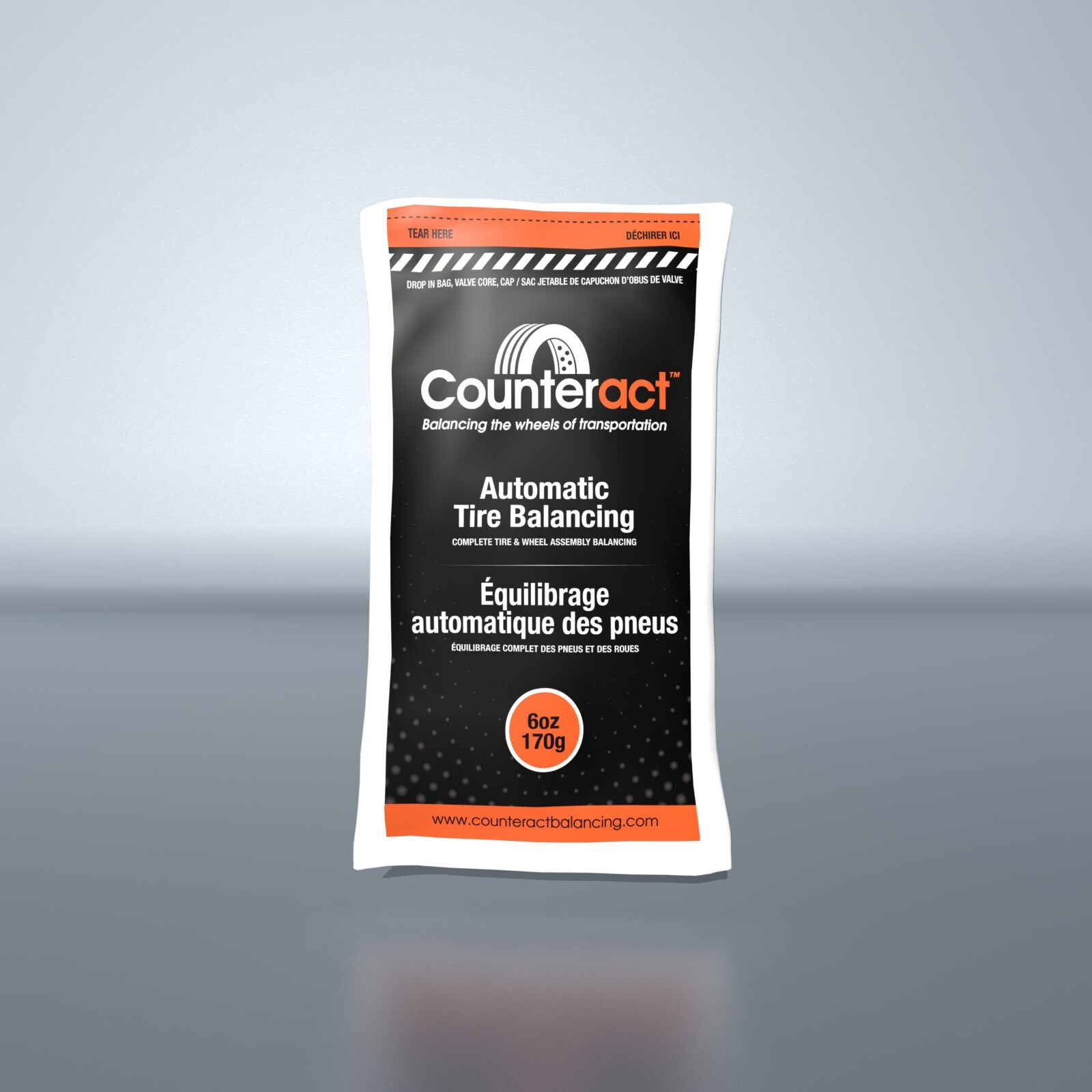 Counteract Wheel/Tyre Balancing Beads 1 x 6oz Bag-For Use With Car 4WD Truck