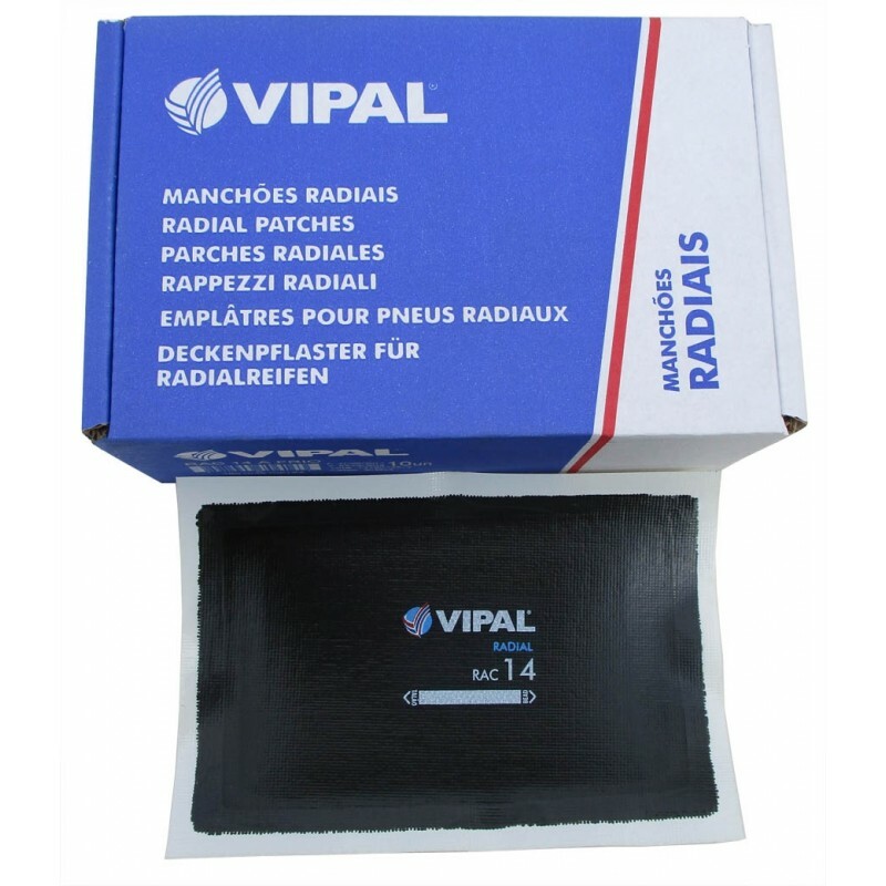 10 Premium Vipal Radial Car/Truck Tyre Repair Patch 85mm x 130mm RAC-14