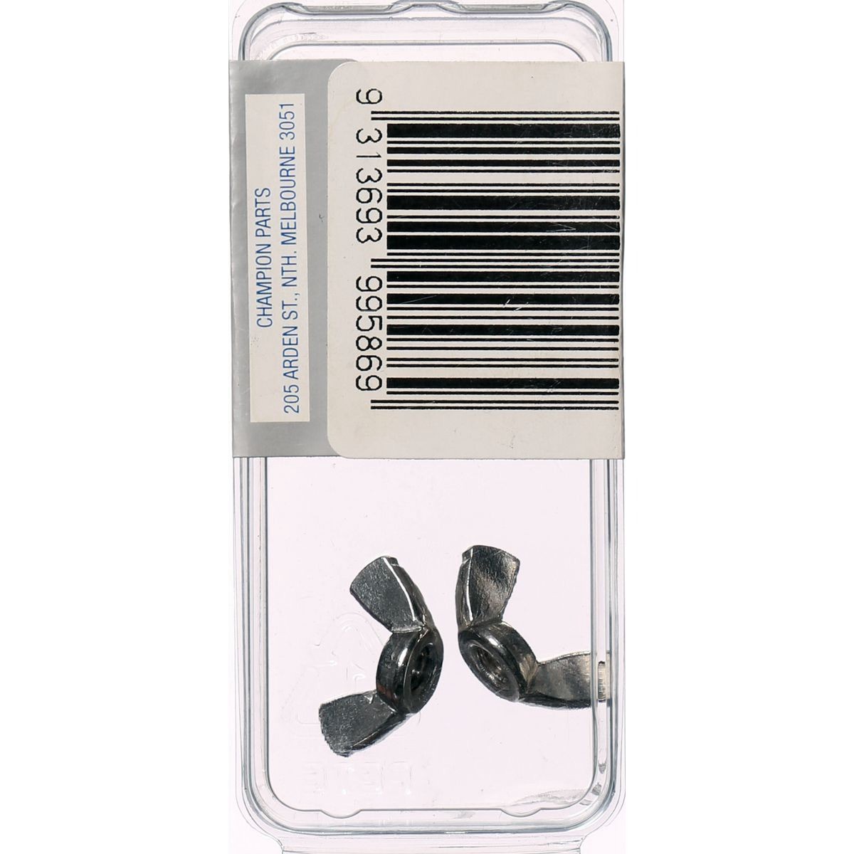 Champion Wing Nut Stainless Steel M5x0.8 316/A4 - MWN5 Hardware