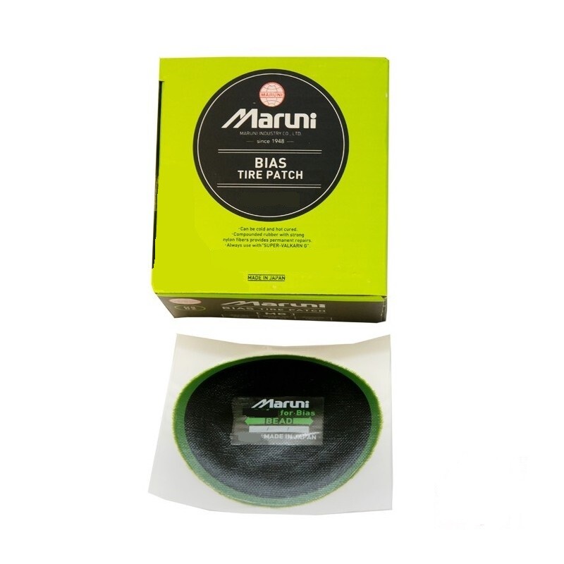 30 Maruni MB-01 Bias Ply Reinforced Tyre Repair Patch 60mm 1 Ply Japan