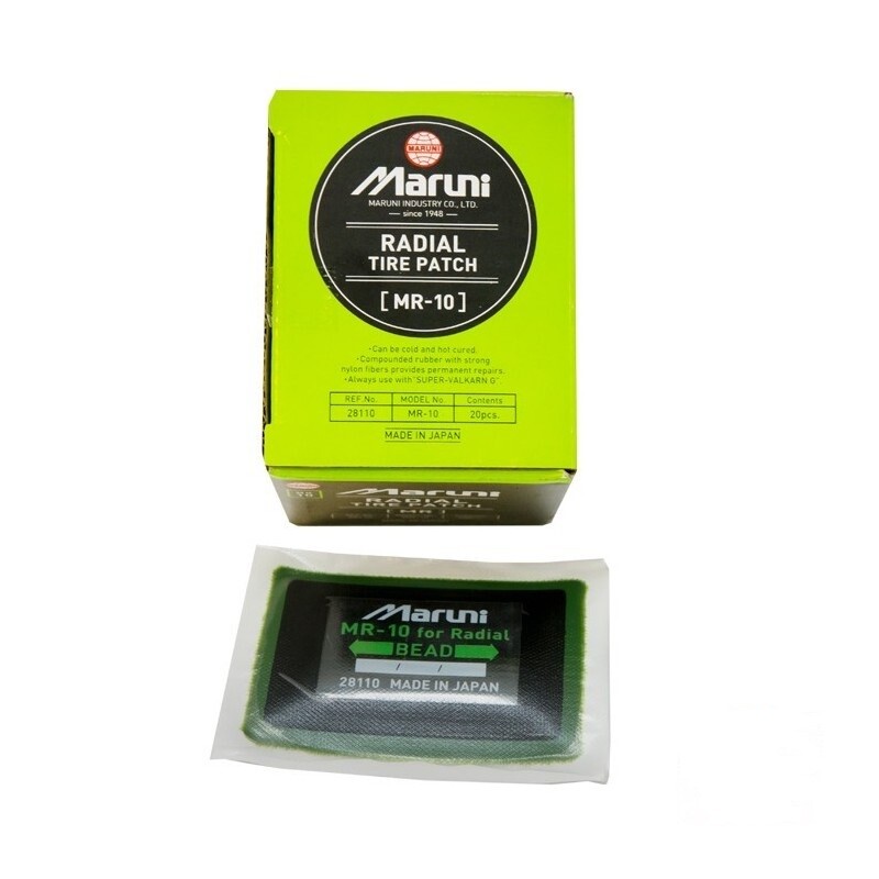 20 MARUNI MR-010 56x77mm Radial Tyre/Tire Repair Patch Wheel Accessories