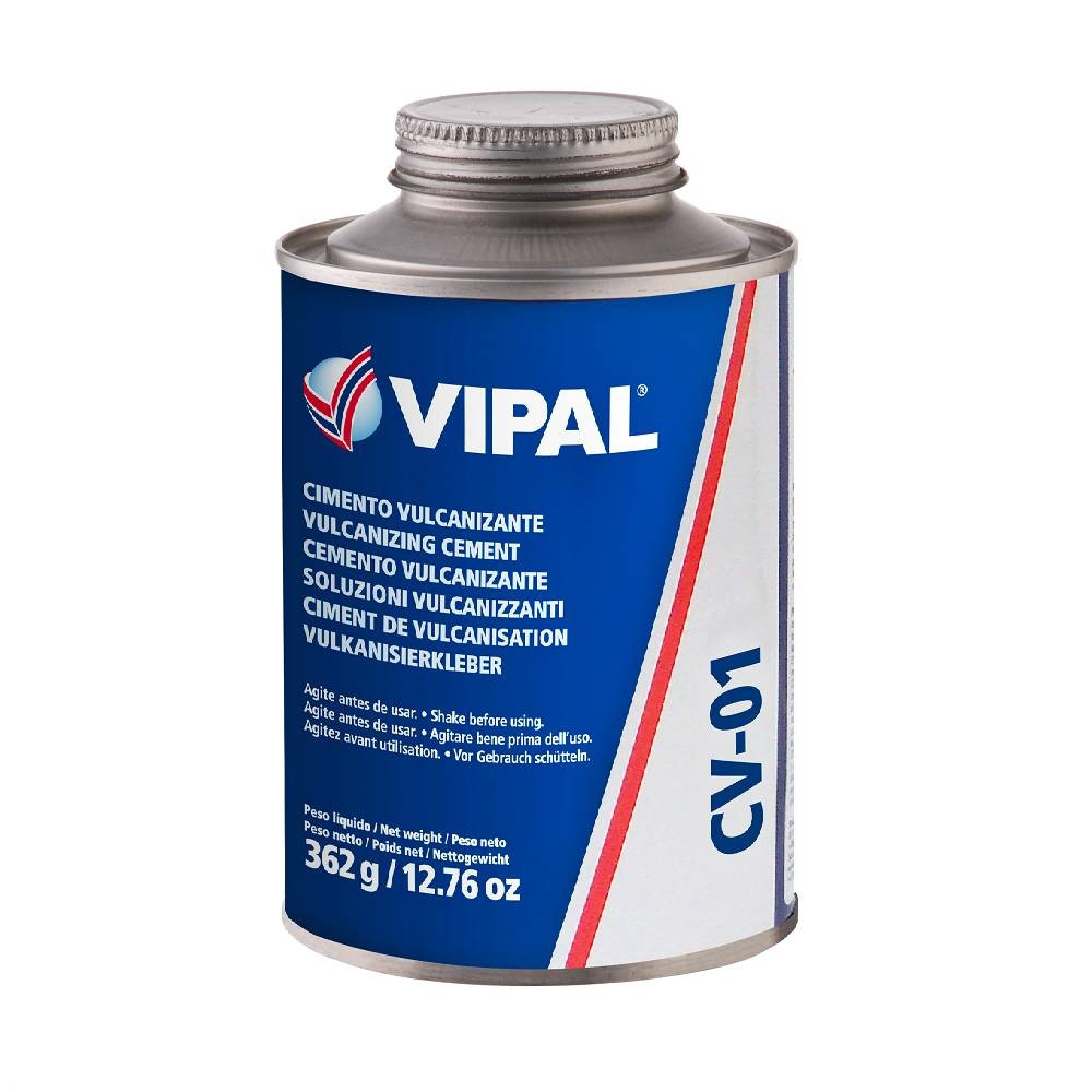 Vipal Vulcanizing Cement Glue 362ml-For use with tyre repair patches CV-01 Other