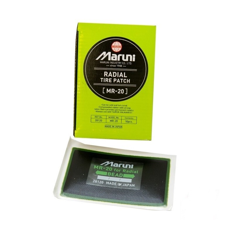 10 MARUNI MR-20 Radial Tyre/Tire Repair Patch 85x135mm Wheel Accessories