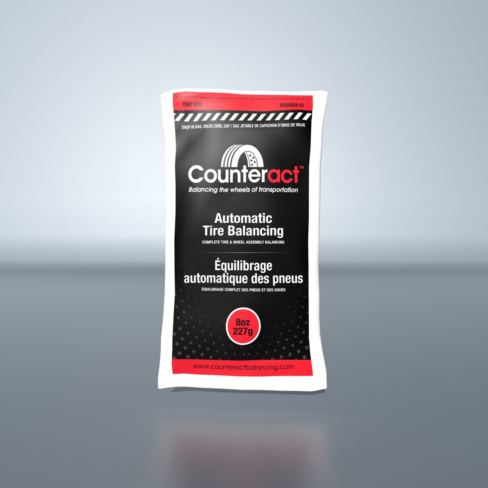 Counteract Wheel/Tyre Balancing Beads 1 x 8oz Bag-For Use With Car 4WD Truck