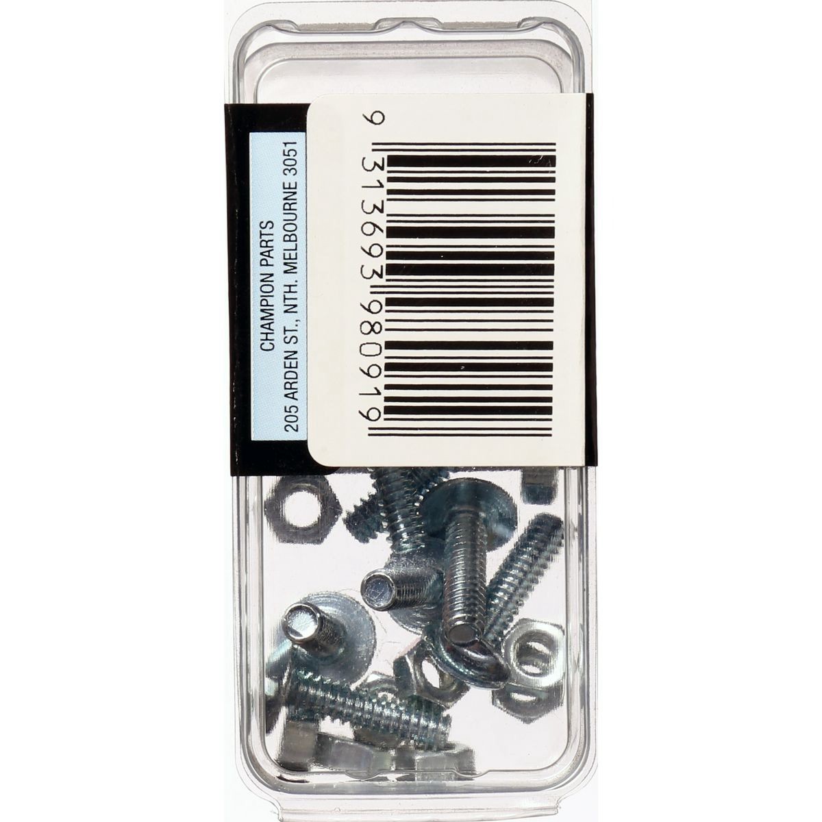 Champion Zinc Plated Mushroom Head Combo Roofing Bolts and Nuts – 3/16in x 3/4in