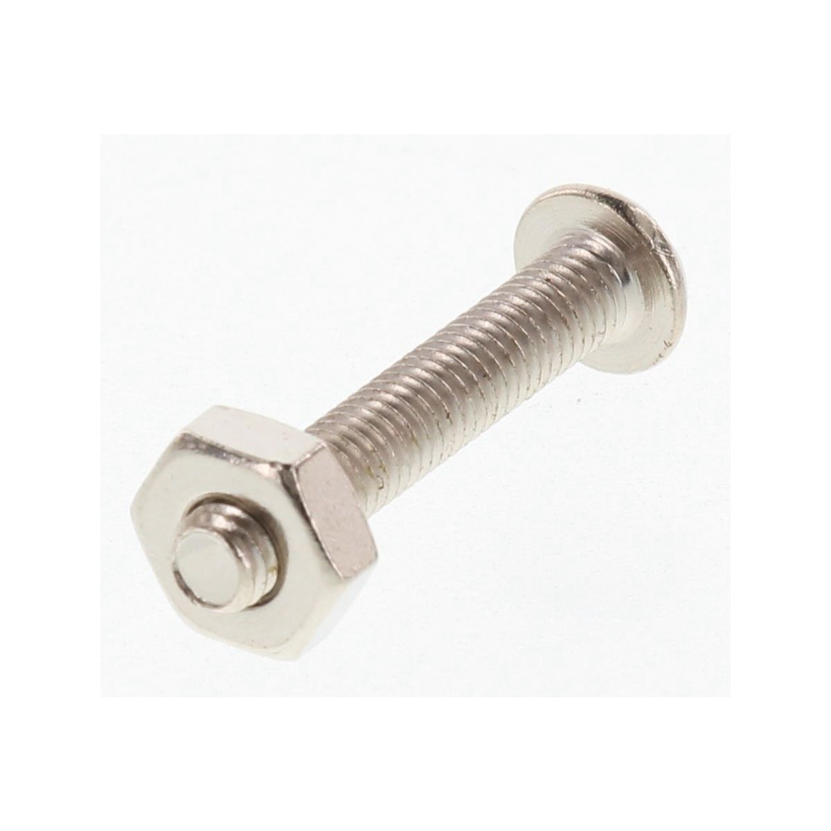 Champion Machine Screw & Nut Pan Slot 8/36in x 1in Nickel Plated - BH081 Auto