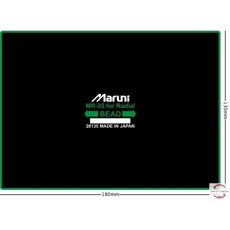 MARUNI MR-35 130x180mm Radial Tyre/Tire Repair Patch Car Truck Vehicle