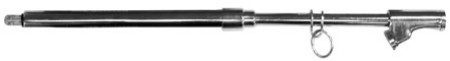 Tool & Accessories 54860 Long Truck Tyre Pressure Gauge Chuck Silver 0-150psi