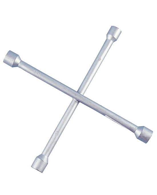 4 Way Wheel Brace Spanner Cross Nut Wrench 17 19 21 23mm 19540 Automotive Tools
